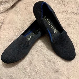 Navy Blue Rothys Loafers